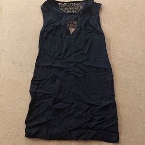 Sandro Elegant Black Lace Dress